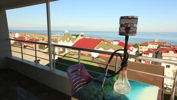 Kamar Double Deluks, pemandangan laut | Balkon