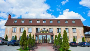 Façade de l’hébergement