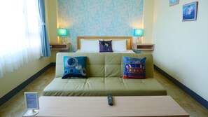 Doppelzimmer | Wohnbereich | Flachbildfernseher