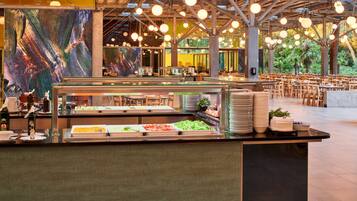 Breakfast buffet
