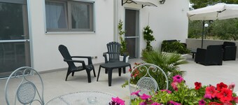 At Anna Matera's house