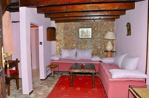 Duplex | Living area - Auberge Le Refuge Agadir (Aqesri)