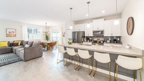 Stovetop, dishwasher, cookware/dishes/utensils - Vhc8072ha - Storey Lake Resort - 5 Bed 4 Baths Townhouse (Kissimmee)