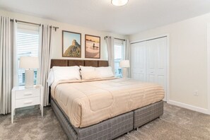 4 bedrooms, individually decorated, individually furnished