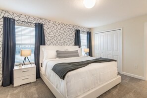 4 bedrooms, individually decorated, individually furnished