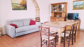 Classic-Apartment, 2 Schlafzimmer (Stalla) | Wohnzimmer