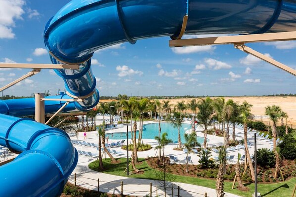 Outdoor pool - Ev8111ha - The Encore Club Resort - 10 Bed 8 Baths Villa (Kissimmee)