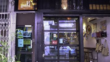 Inngangur gististaðar