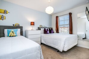 4 bedrooms, individually decorated, individually furnished