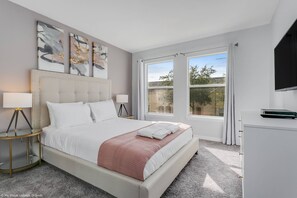 3 sovrum, individuell inredning och unika möbler