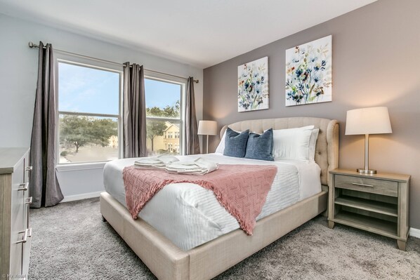 3 bedrooms, individually decorated, individually furnished