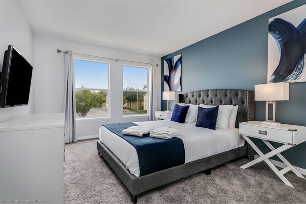 3 bedrooms, individually decorated, individually furnished