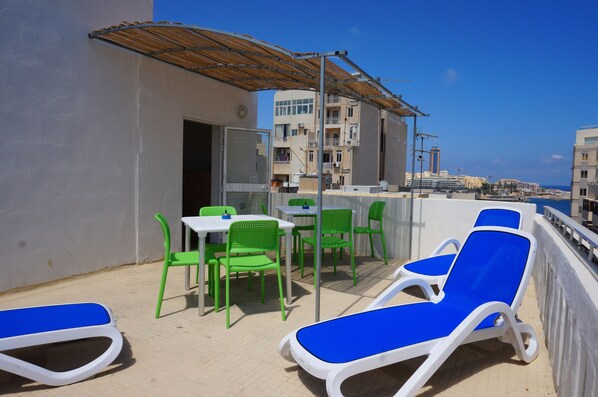 Terrace/patio - Hostel 94 (Sliema)