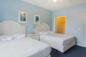 2 bedrooms, individually decorated, individually furnished