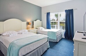 3 bedrooms, individually decorated, individually furnished