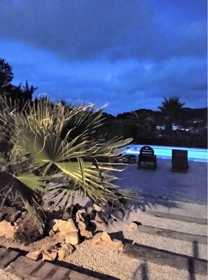 Alberca al aire libre 