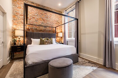 🧡HISTORIC! - Steps to it ALL! Stay in LUXURY with Your Own Private Terrace🧡| The Audubon