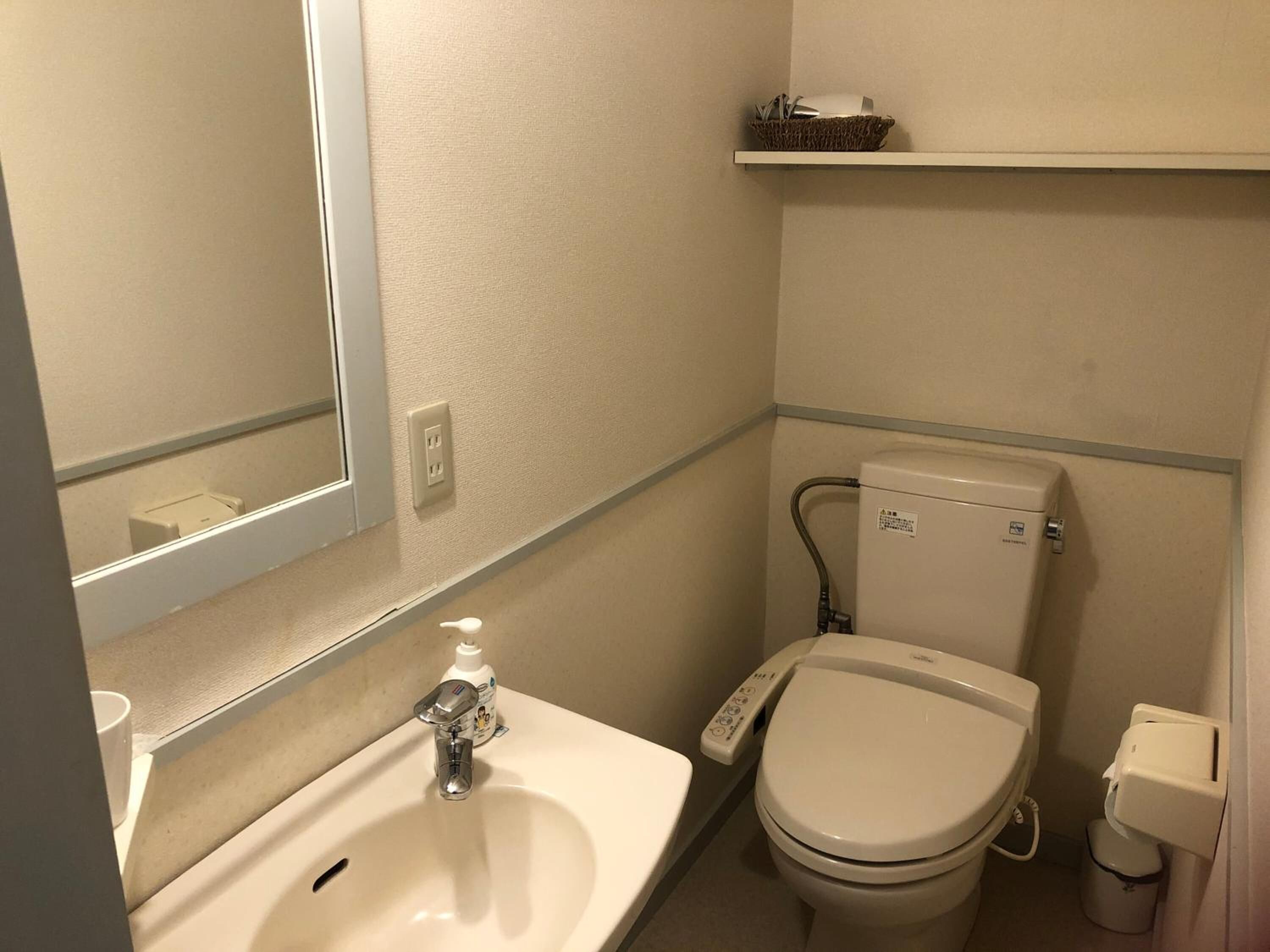 free toiletries, hair dryer, towels, soap