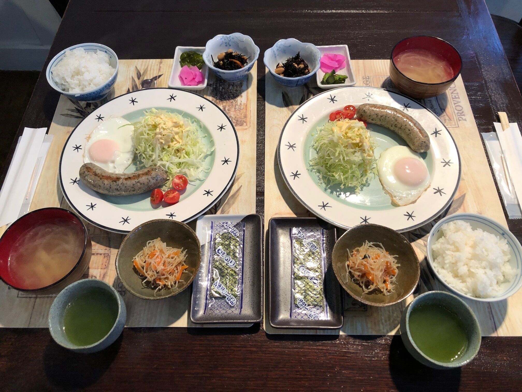 daily full breakfast (jpy 500 per person)