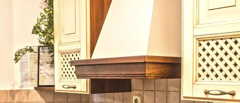 Superior Apartment, 1 Bedroom | Private kitchen | Fridge, microwave, stovetop, dishwasher