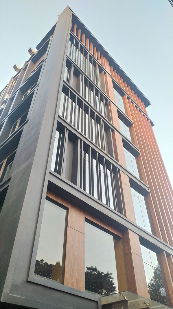 Fassade der Unterkunft