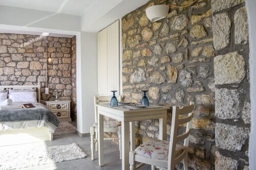 Stone Studio With Sea Views Near the Beach