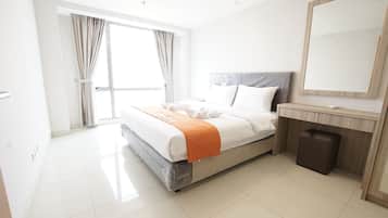 Apartamento, 1 quarto | 1 quarto, Wi-Fi, roupa de cama