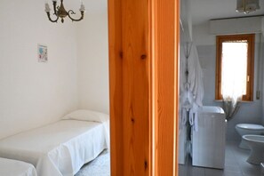 2 chambres, draps fournis