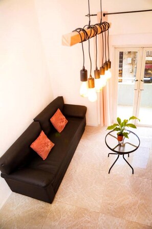 Living area - Great Studio in amazing location (Jérusalem)