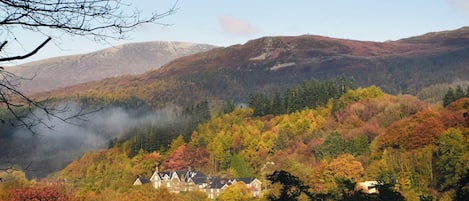 Vue depuis l’hébergement