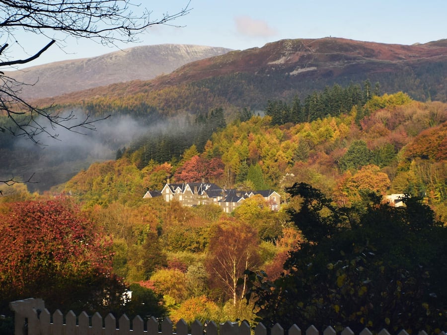 Utsikt fra overnattingsstedet