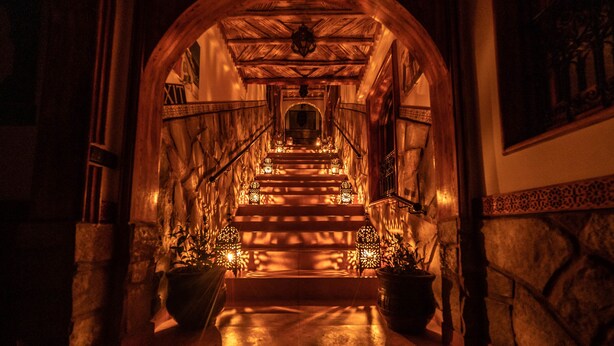 Staircase - Hotel Riad Bahammou (Ait Sedrate Jbel El Soufla)