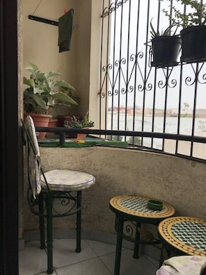 Appartement, 1 chambre | Balcon