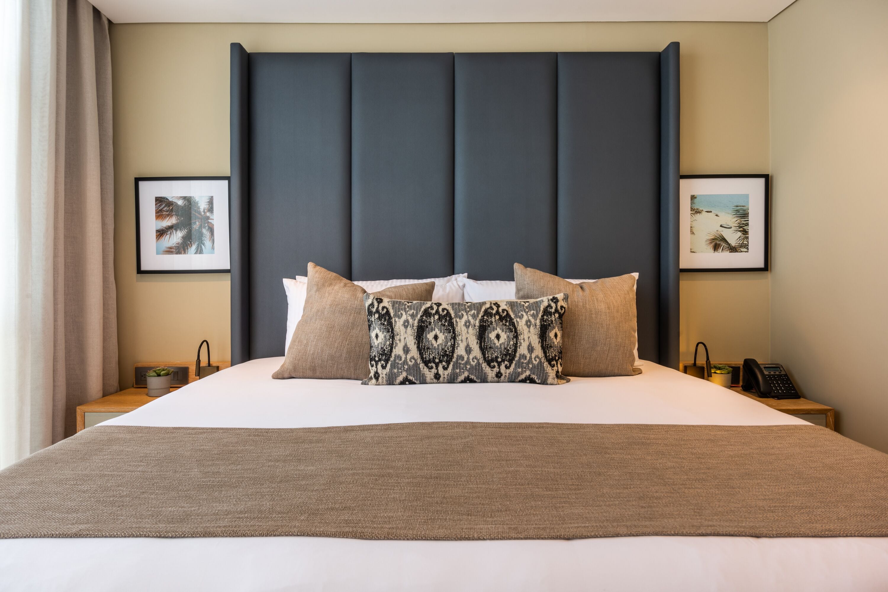 premium bedding, down duvets, minibar, in-room safe