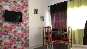 Huoneisto, 2 makuuhuonetta | Ruokailu omassa huoneessa