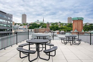 Terrasse sur le toit
