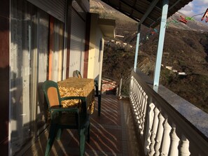 Pemandangan balkon