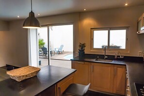 Interior - Nice house private pool in charming village crossed by the canal   (Sallèles-d'Aude)