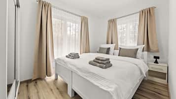 2 slaapkamers, wifi, beddengoed
