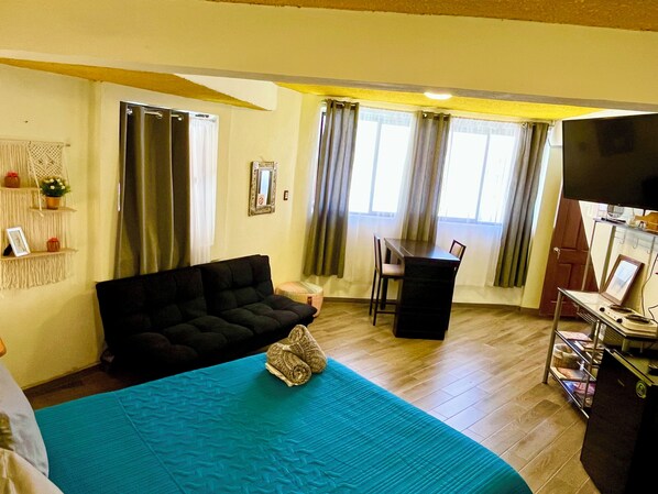 Minibar, cortinas blackout y wifi gratis 