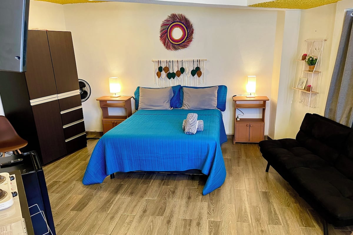 habitación Diego Rivera cama Queen | Minibar, tende oscuranti, Wi-Fi gratuito