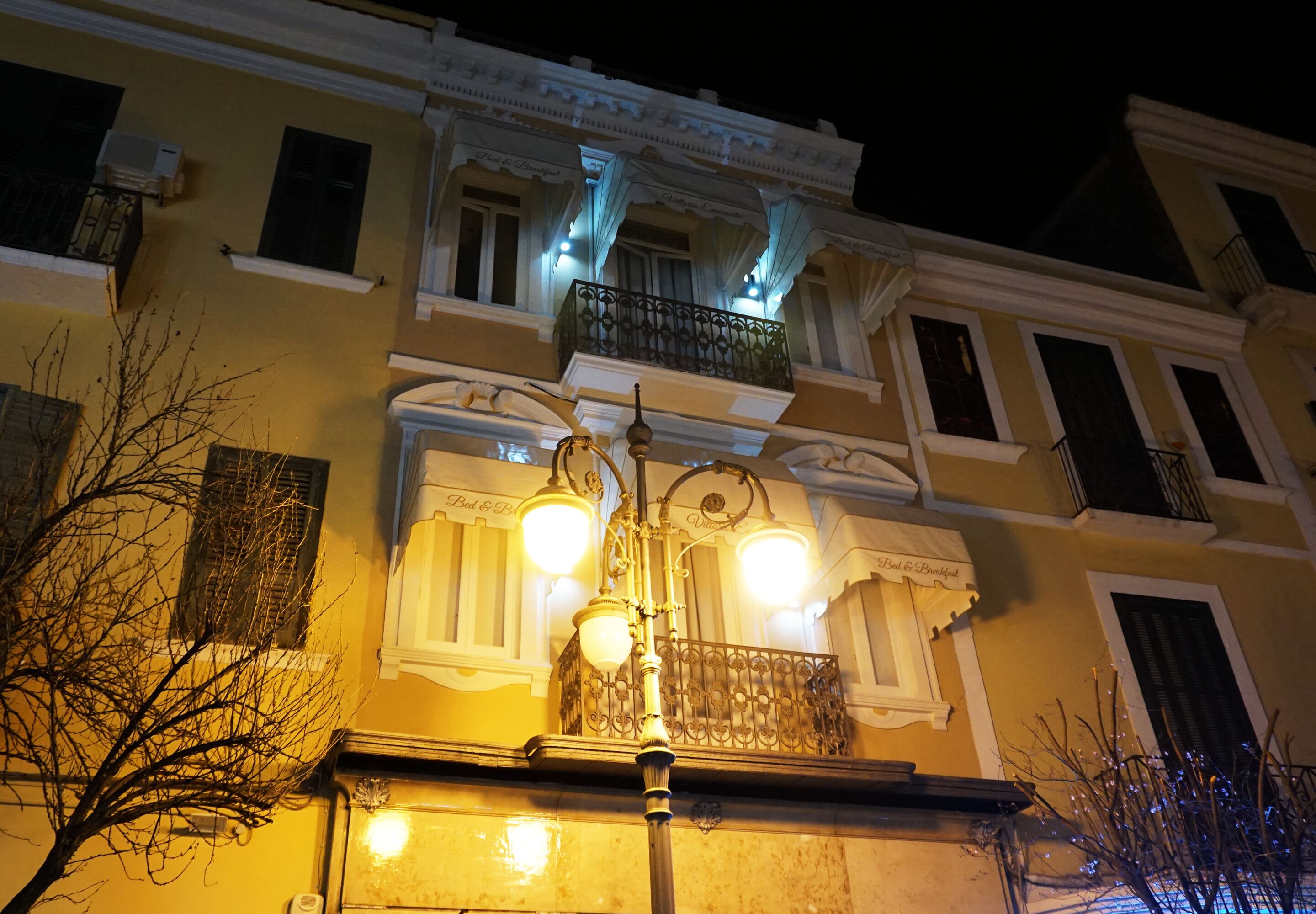 Façade de l’hébergement