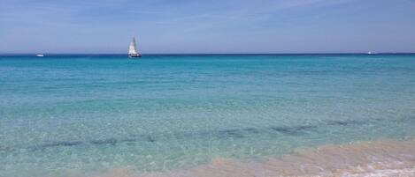Una spiaggia nelle vicinanze