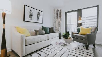 55-inch Smart TV with cable channels, TV