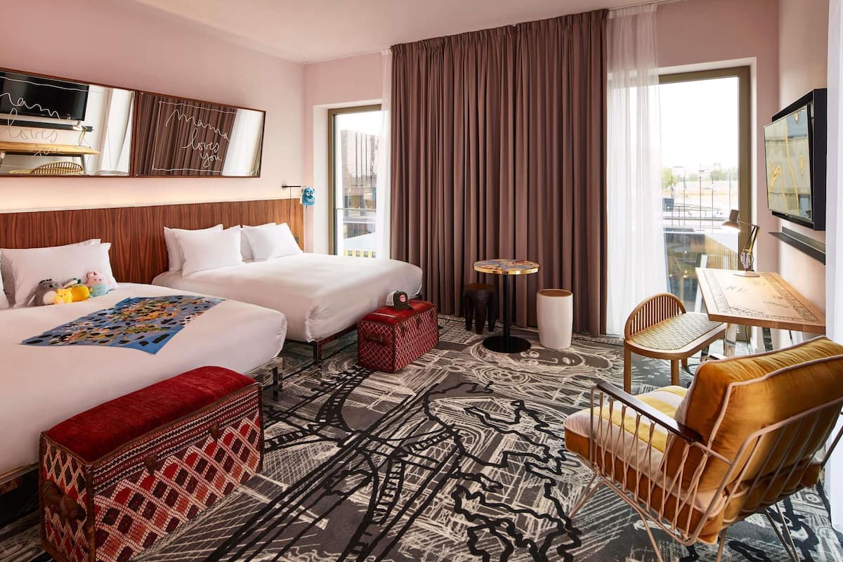 Room, 2 Twin Beds (Large) | Premium bedding, minibar, in-room safe, desk