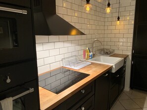 Private kitchen - Modern apartment in central Stockholm  (Södermalm)