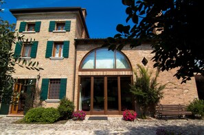 Façade de l’hébergement