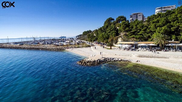 Beach nearby, beach towels