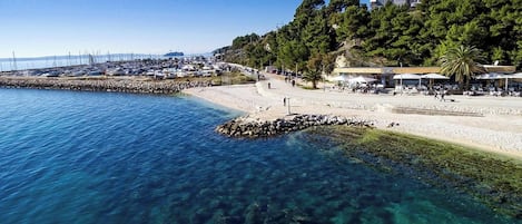 Plage à proximité, serviettes de plage