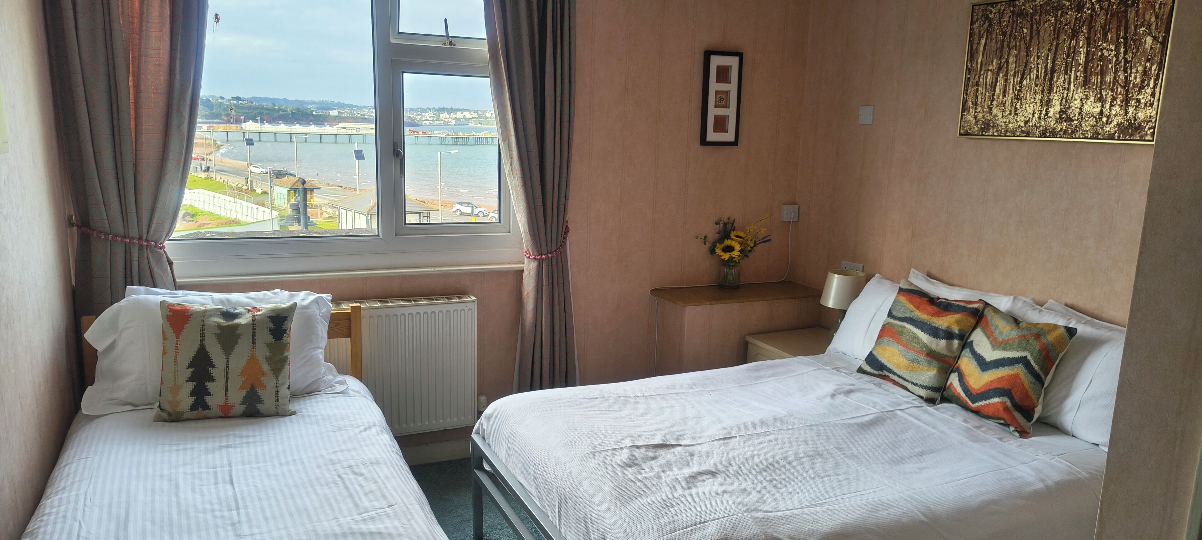 Family Room, Sea View (Room 9) | Individually decorated, individually furnished, desk, iron/ironing board